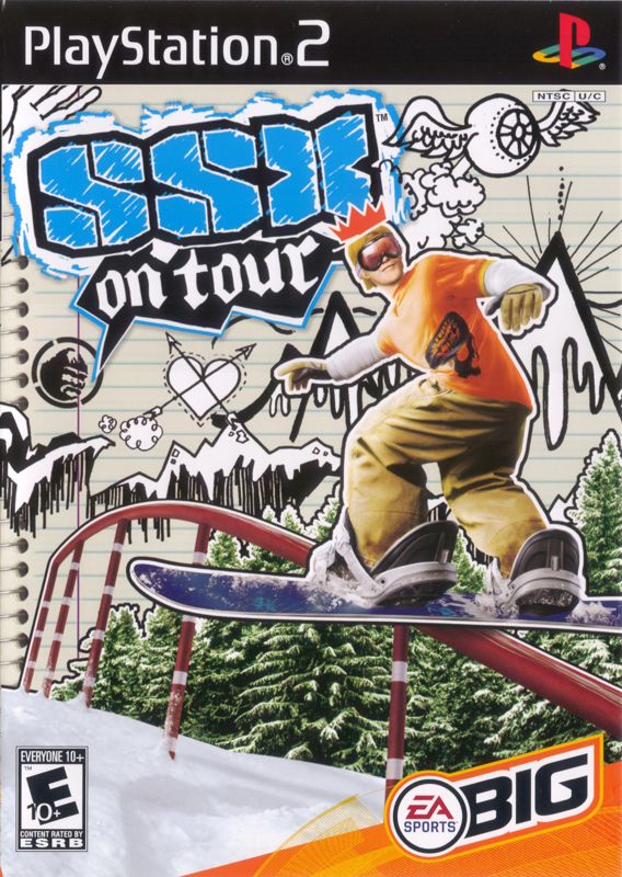 SSX On Tour box art for Playstation 2
